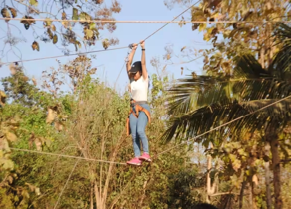 High Rope Course Activity in Pune